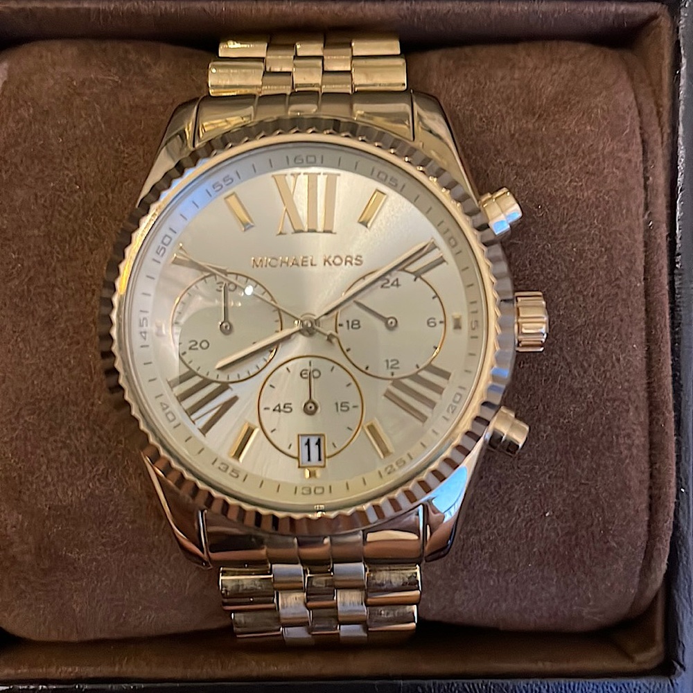 Michael Kors Women’s Gold Watch